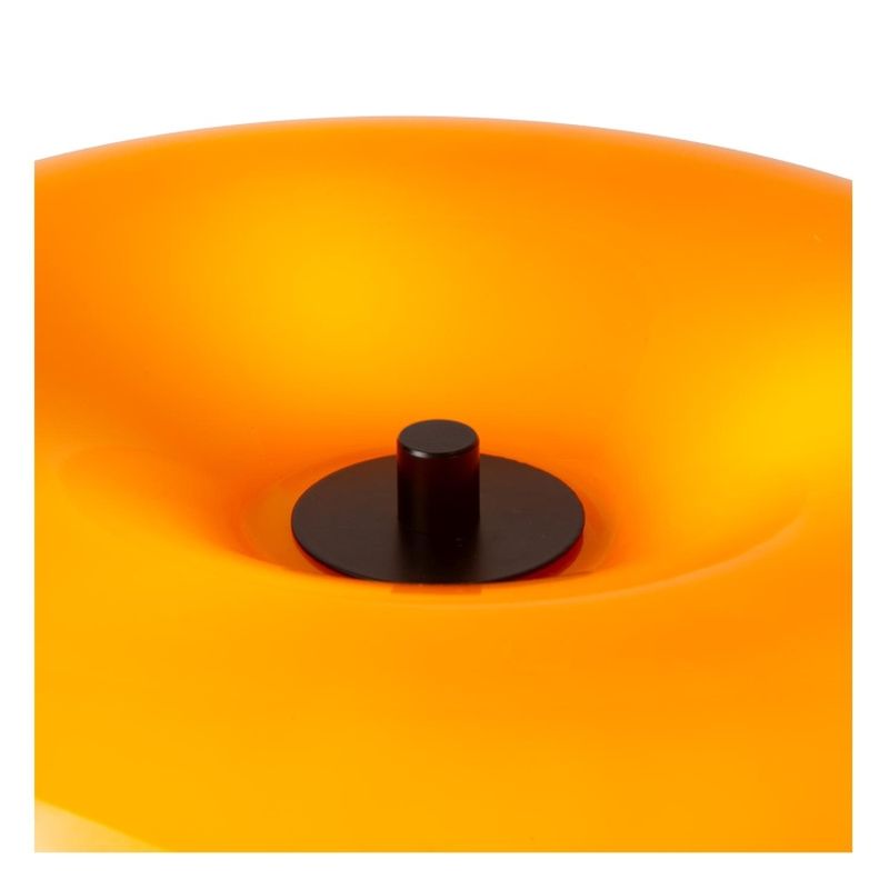 Lucide SENTINO - Stolná lampa - Ø 30 cm - 3xG9 - Oranžová